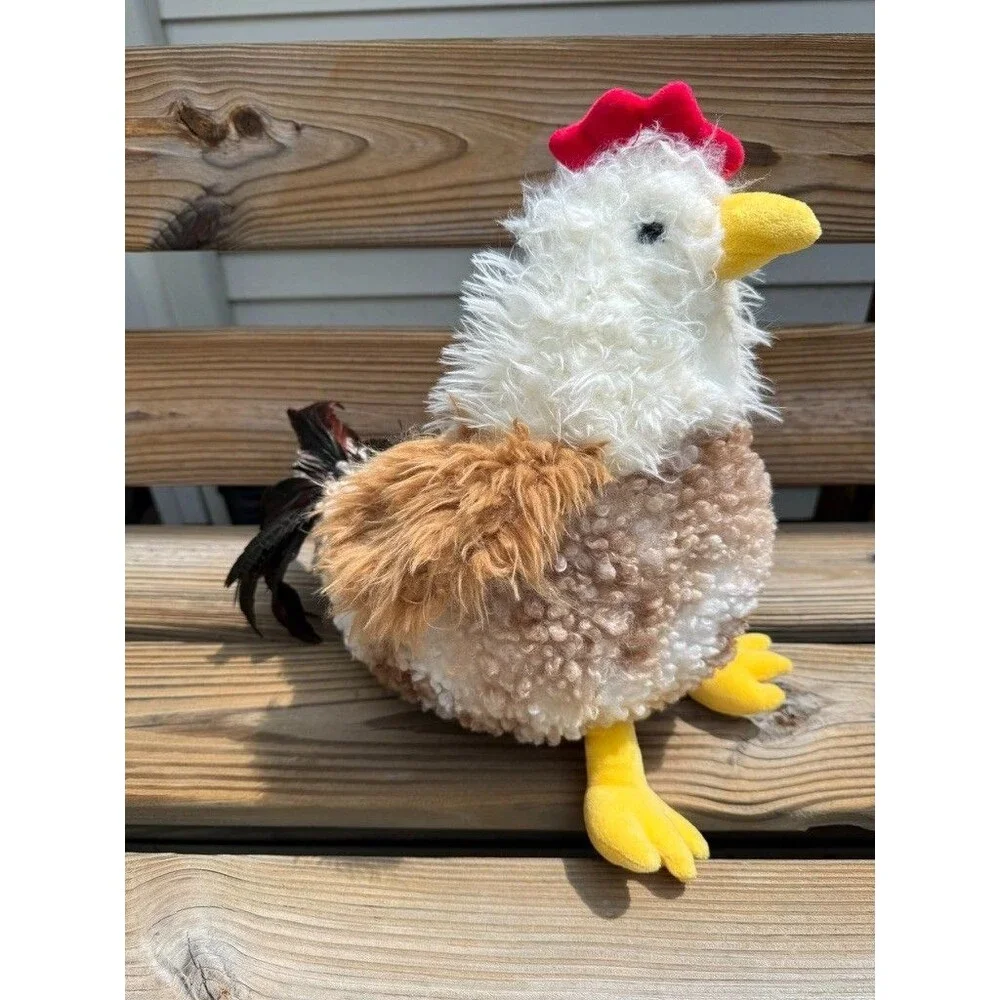 Plush Rooster Chicken Stuffed Animal 12